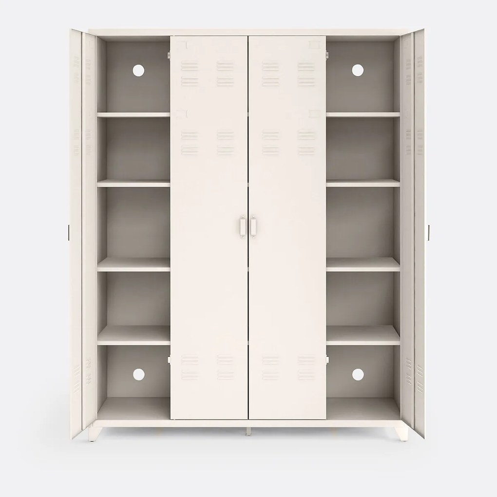 Metalen kast, 4 deuren, Hiba