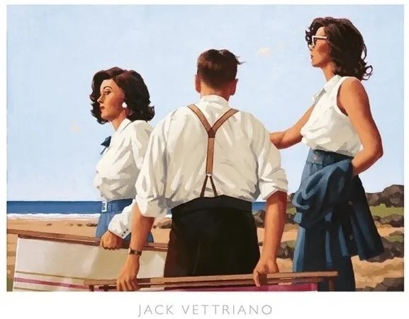 Kunstdruk Jack Vettriano - Young Hearts