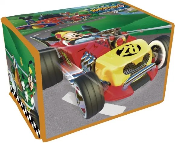 Mickey Mouse opbergbox/verkeerskleed 38 x 31 x 25 cm