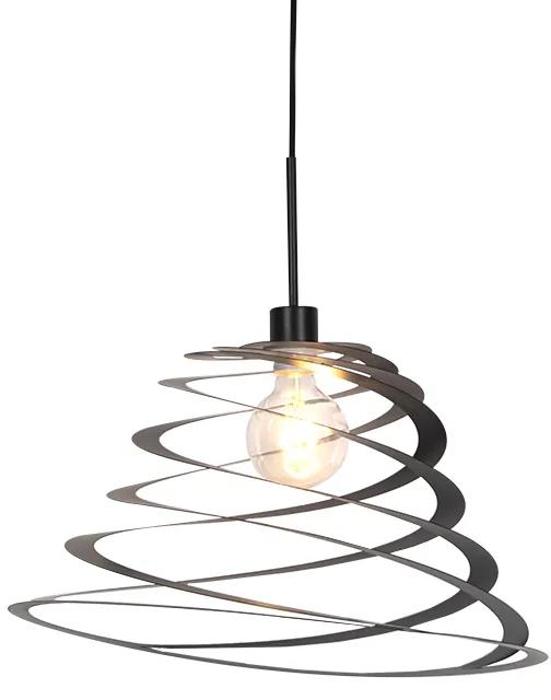 Eettafel / Eetkamer Design hanglamp met spiraal kap 50 cm - Scroll Design, Modern E27 rond Binnenverlichting Lamp