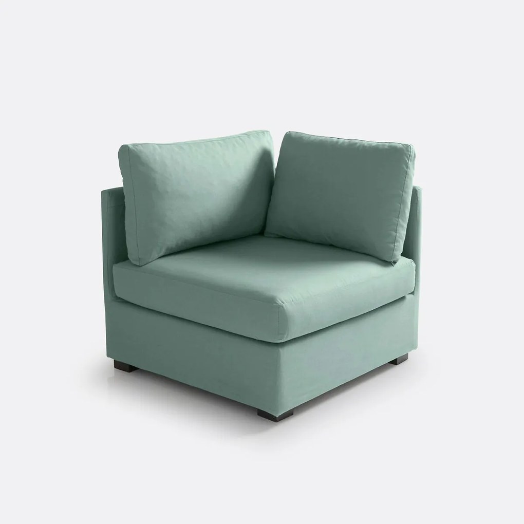 Hoekfauteuil, katoen, Robin