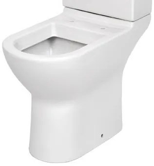Plieger Plus duoblokpot diepspoel verhoogd (+8cm) z. reservoir totaal 48cm hoog wit