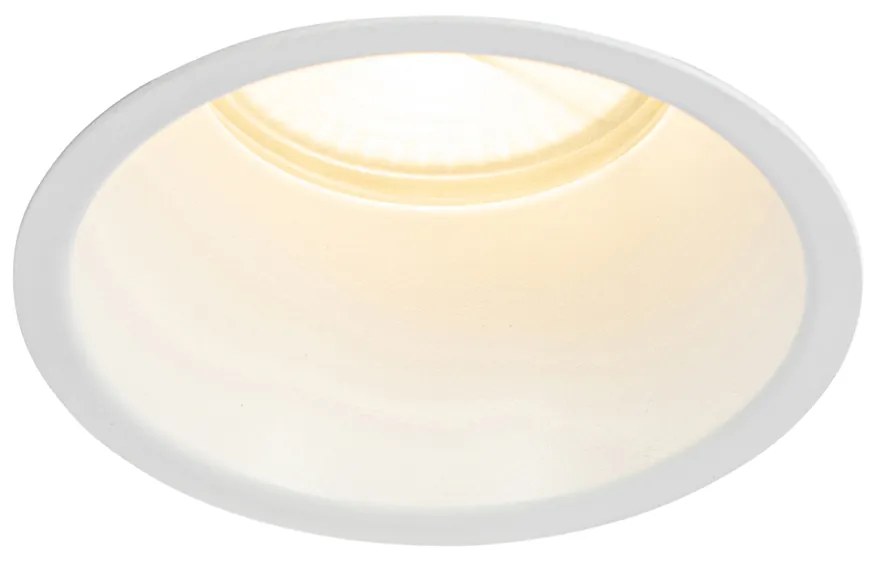 Smart inbouwspot wit IP44 incl. Wifi GU10 70mm - Dept GU10 IP44 rond Binnenverlichting Lamp