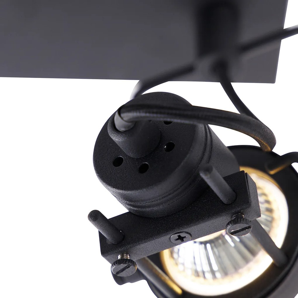 Smart spot zwart incl. 2 Wifi GU10 - Suplux