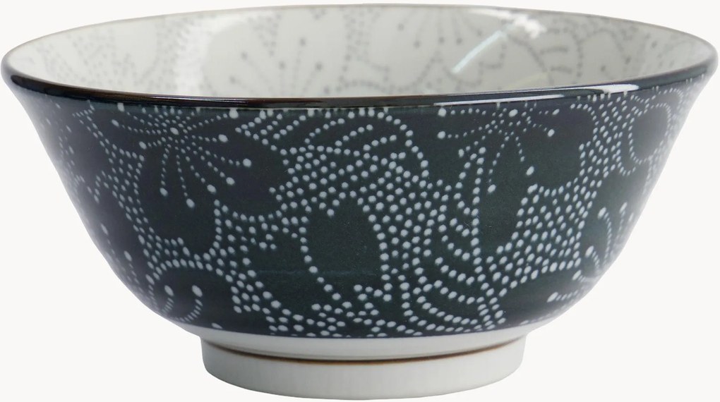 Porseleinen kommen Sakura, 6-delig