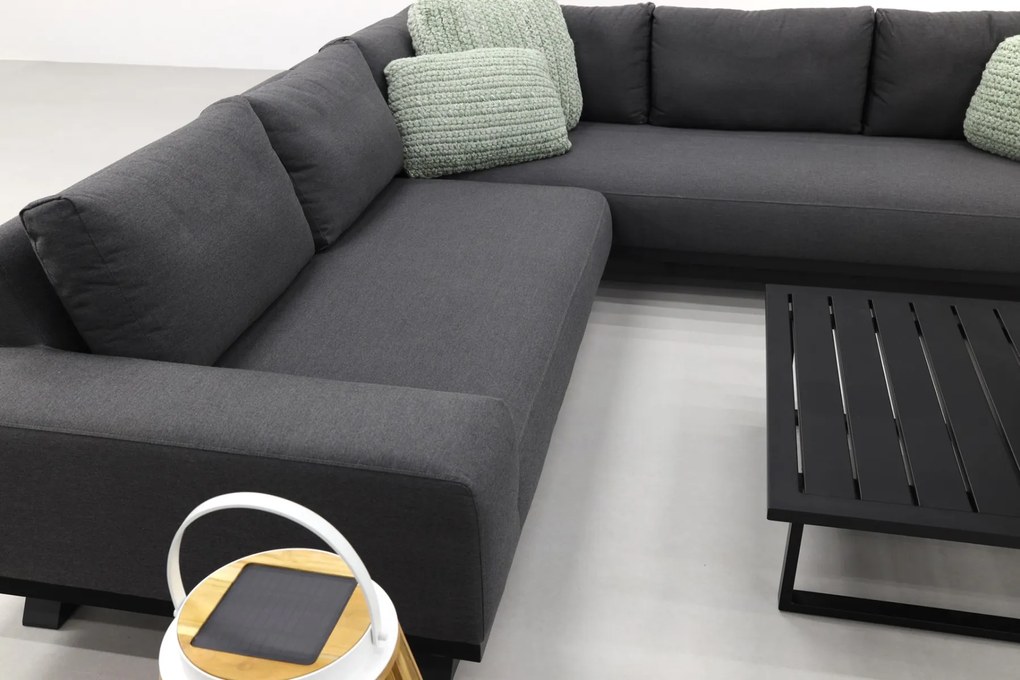 Barcelona/Cuba Sunbrella loungeset - Sooty - 4-delig - incl. loungestoel OP=OP