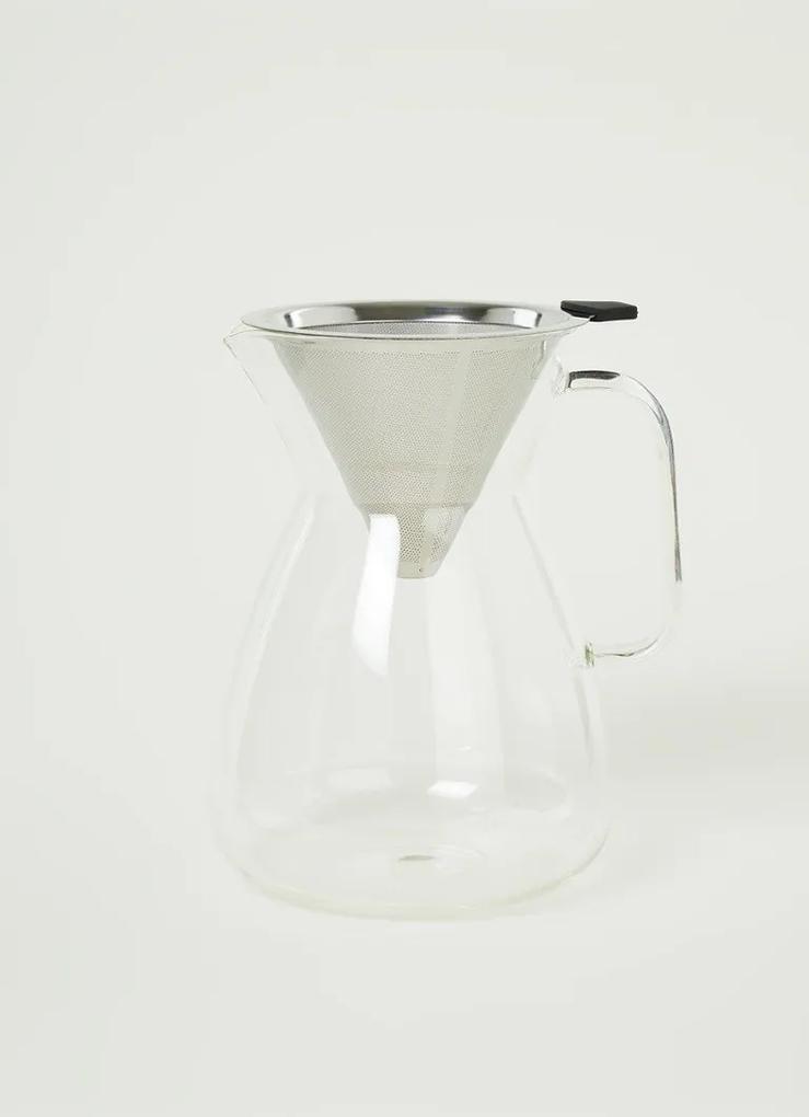 Luigi Bormioli Accademia pour-over koffiemaker met filter 1 liter