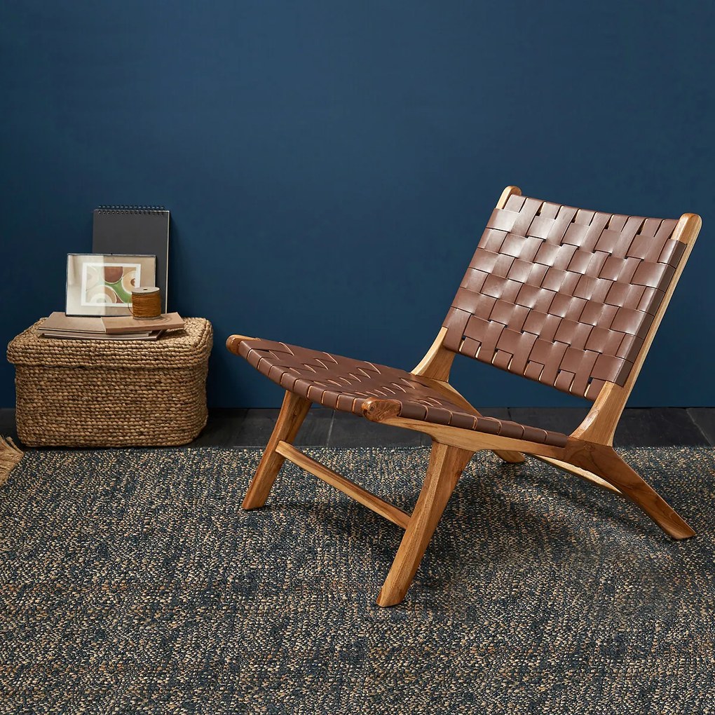 Mand in waterhyacint L51 cm, Lilyta