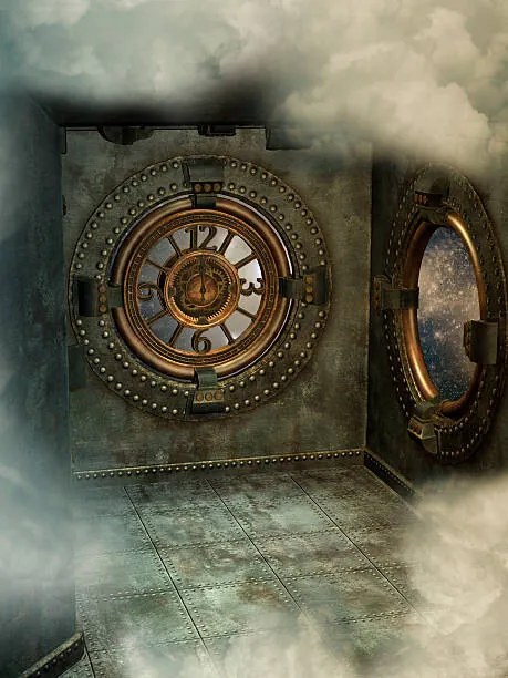 Ilustratie steampunk style, justdd