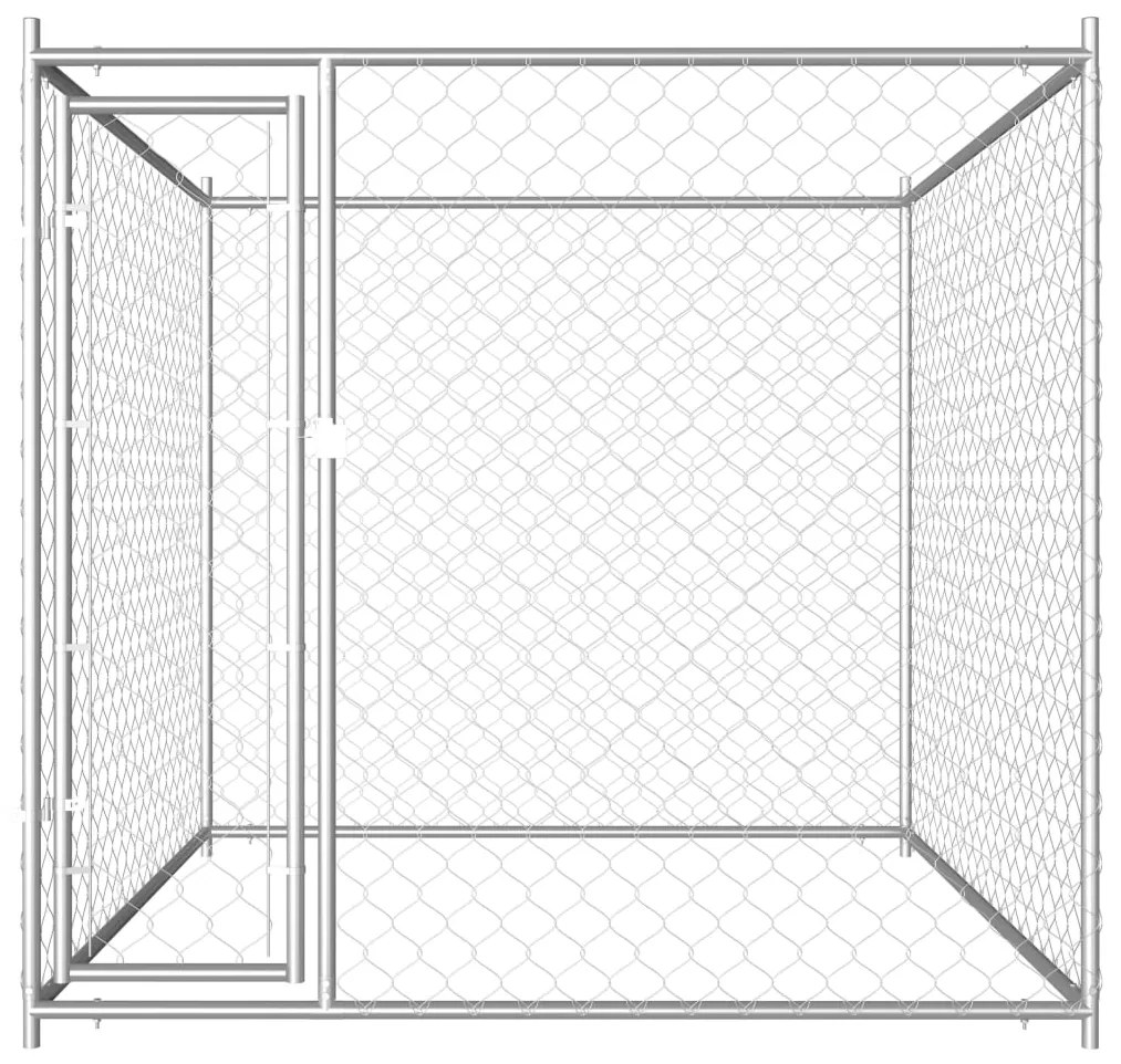 vidaXL Hondenkennel voor buiten 193x193x185 cm