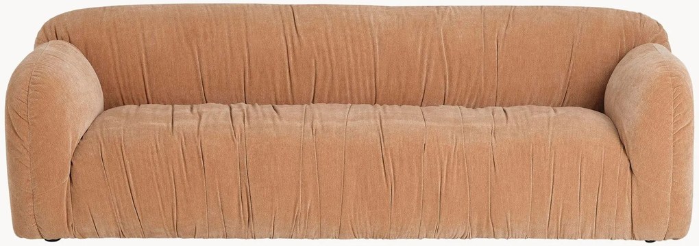 Fluwelen bank Elvisa (3-zits)