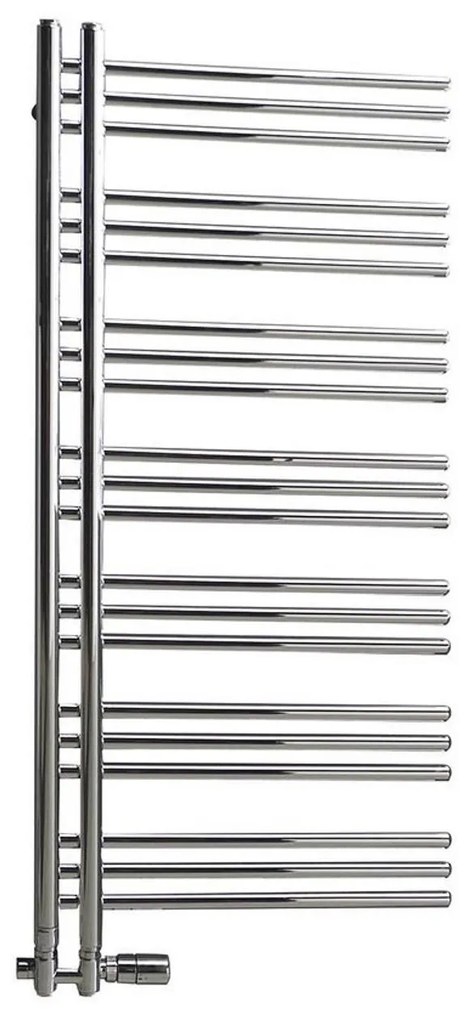 Handdoekradiator Sapho Dorlion Recht 50x120 cm Chroom