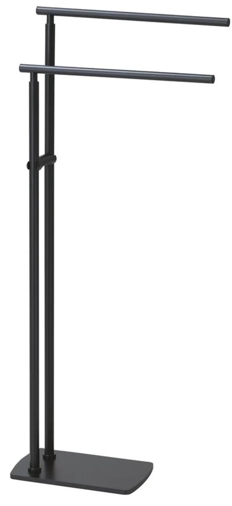 Handdoekhouder Sapho Florida Vrijstaand 89.9 cm Mat Zwart