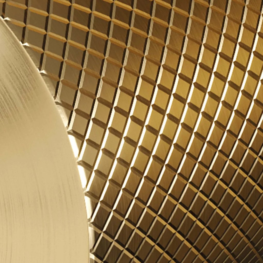 Brauer Gold Carving thermostatische inbouw regendouche met staafhanddouche, gebogen muurarm, glijstang en hoofddouche 30cm set 64 messing geborsteld PVD