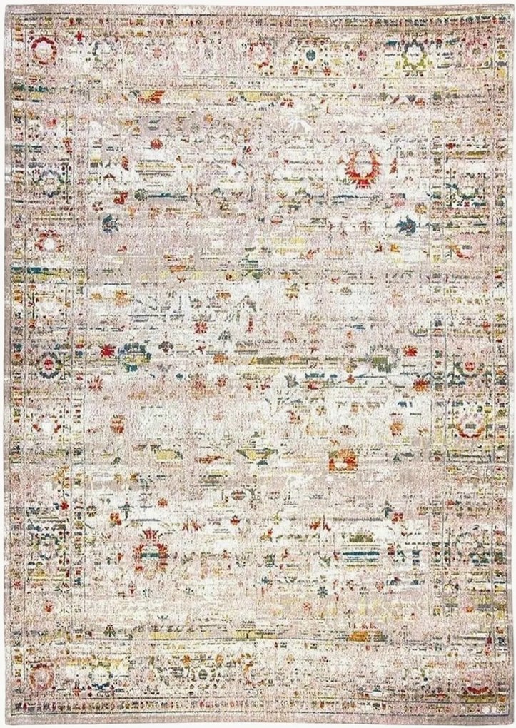 Wasbaar jacquard in- & outdoor vloerkleed Ushak