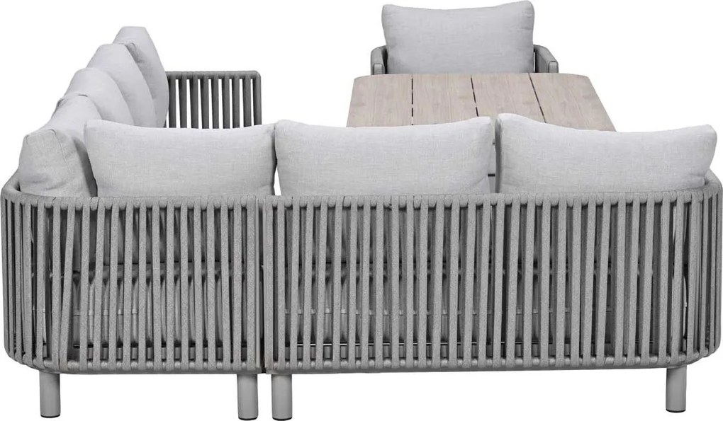 Garden Impressions Andong lounge dining set 6-delig - taupe