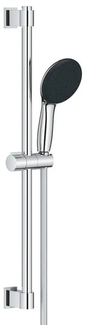 GROHE Vitalio Start QuickFix Glijstangset - 60cm - met handdouche - 1 straalsoort - 5.7l/min - met houder - met slang - 175cm - chroom 27942001