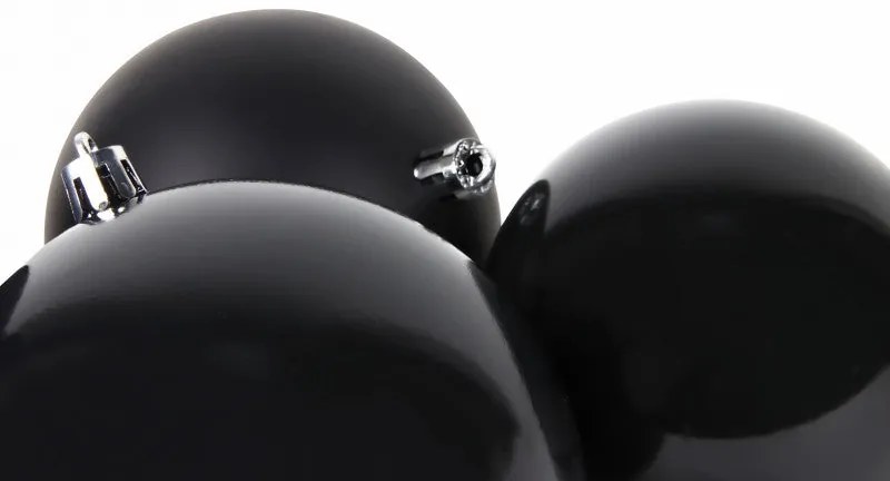 Niceey Kerstballenset - 26 Stuks - Zwart