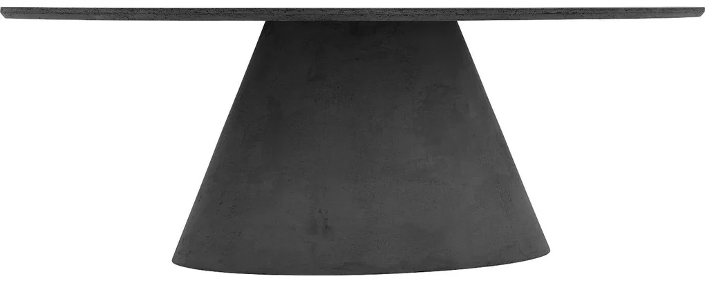Goossens Eettafel Stone, Ovaal 220 x 120 cm