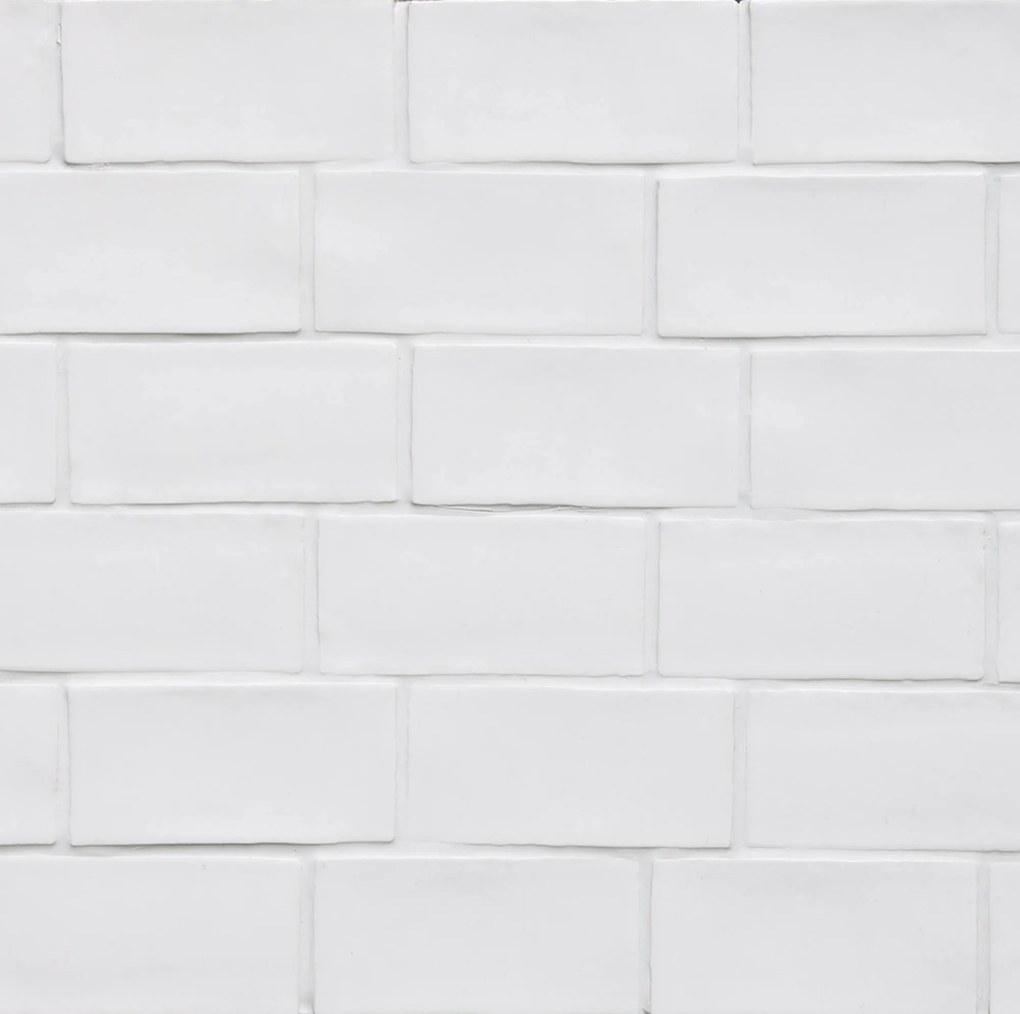 Wandtegel Terratinta Betonbrick 7,5x15cm White Matt