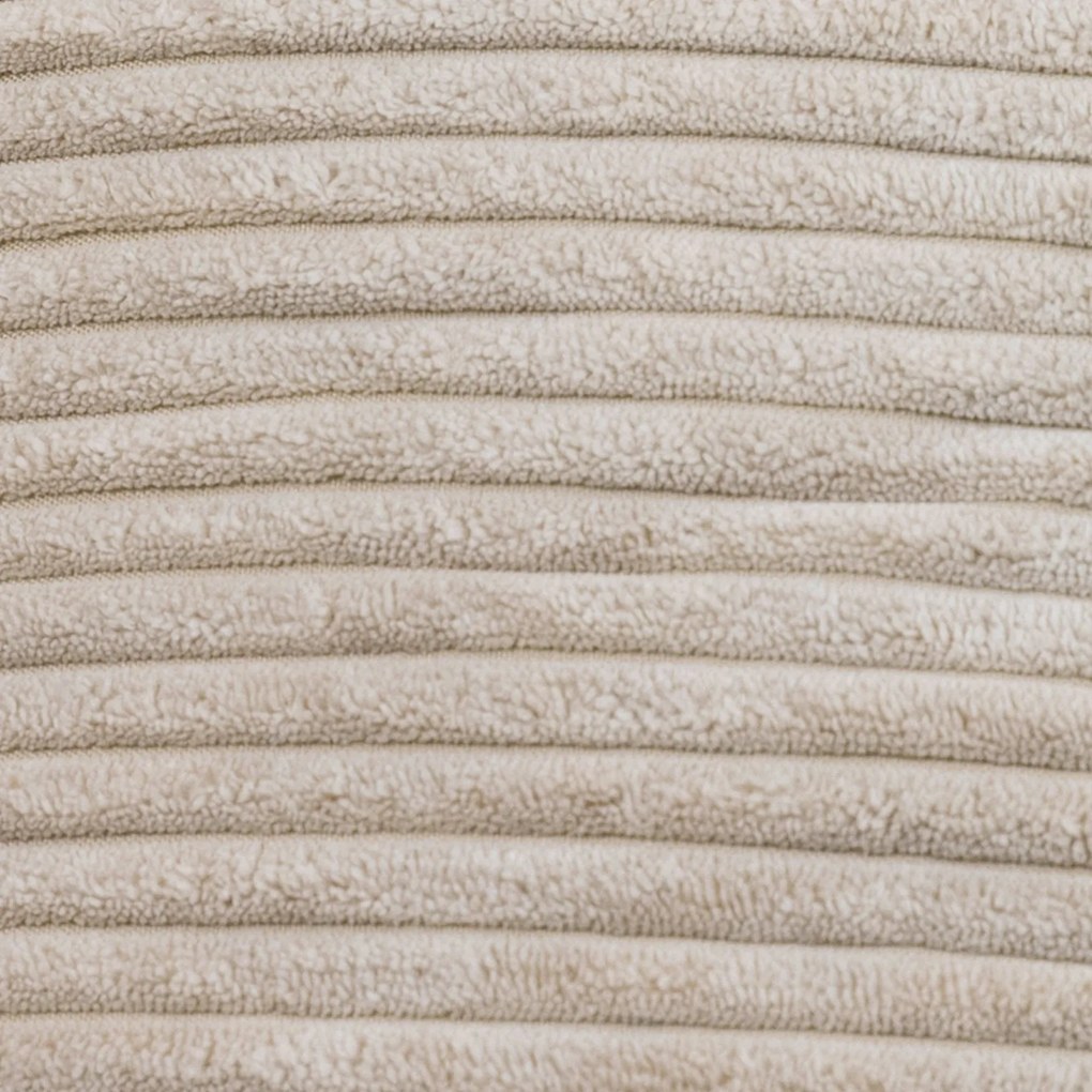 Cloudy Cord Zitzak Stoel - Beige