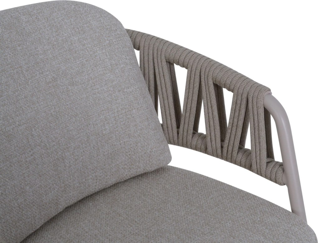 4 Seasons Outdoor Seasons Calma High Dining LOFT With Cushions Aluminium/rope Taupe