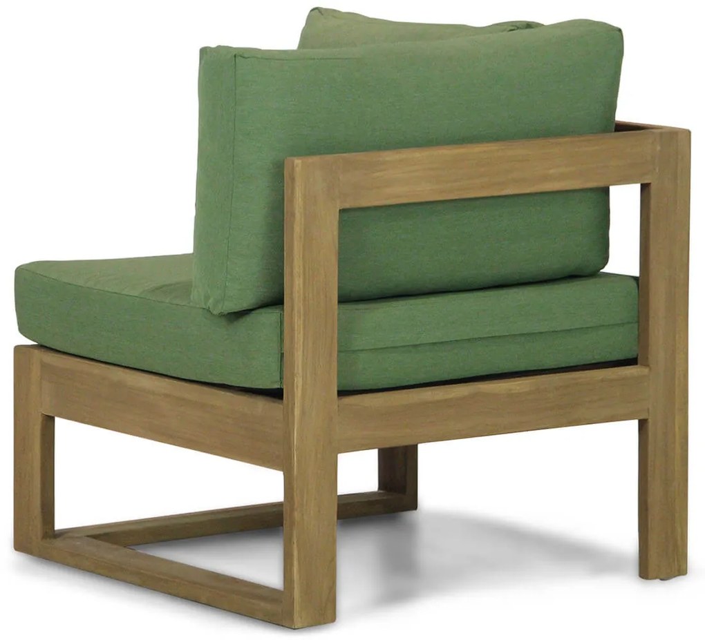 Hoek loungeset  Teak Old teak greywash 5 personen Garden Collections Newbury