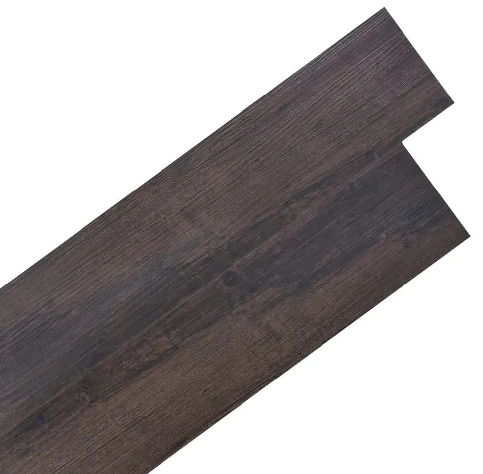 vidaXL Vloerplanken zelfklevend 2,51 m² 2 mm PVC donkerbruin