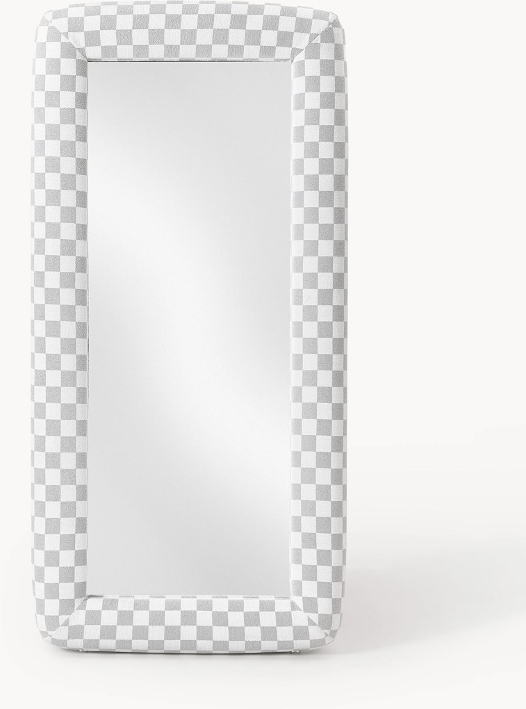 Westwing Crosby Studios, staande spiegel Glace met gestoffeerde lijst