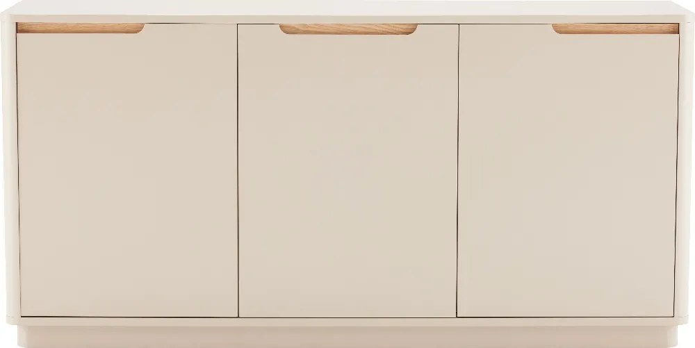 Mat Dressoir Grijsbeige 152 Cm - 152x40x75cm.