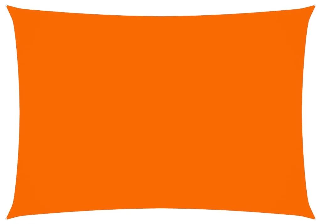 vidaXL Zonnescherm rechthoekig 4x6 m oxford stof oranje