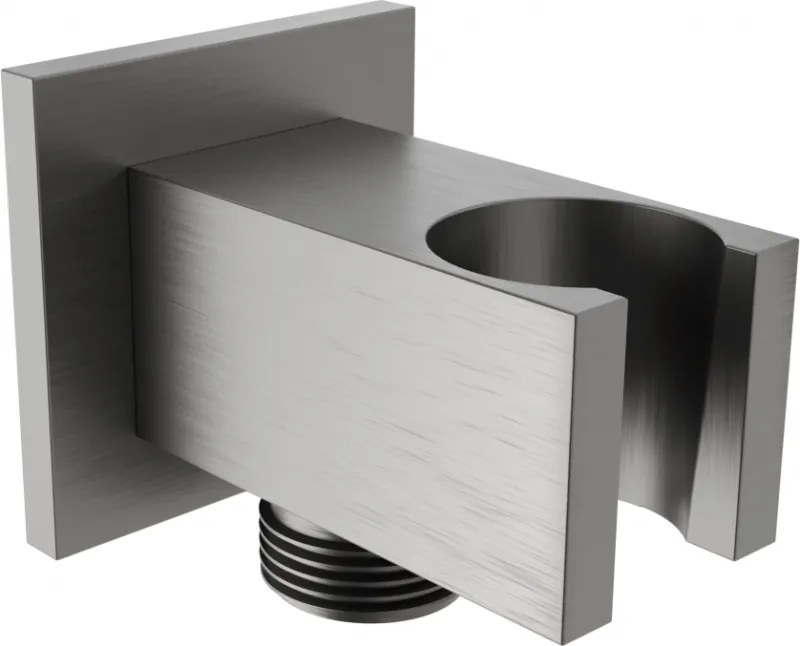 Mexen Cube hoek aansluiting, grafiet - 79300-66