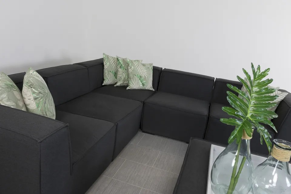 Liberty Sunbrella loungeset - Sooty - 6-delig OP=OP