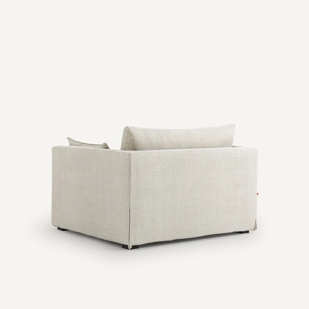 2-zits bank van katoen en linnen, Néo Kinkajou