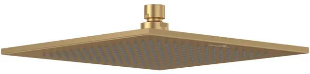 Villeroy & Boch Universal Showers hoofddouche - 25cm - vierkant - Brushed Gold (goud) TVC00000200076