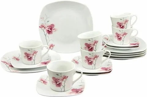CreaTable koffieservies 'Aiko' (18-delig)