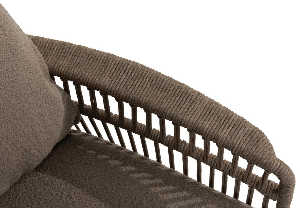 4 Seasons Outdoor Botanic loungestoel latte SALE Loungestoel taupe weerbestendig