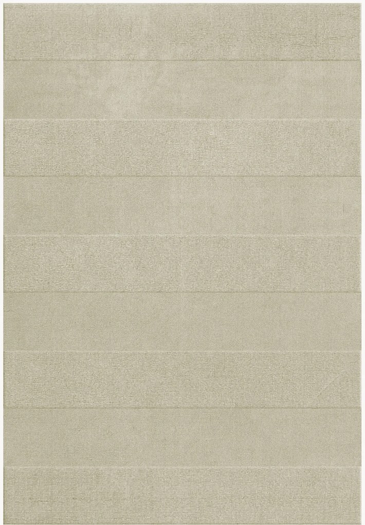 Handgeweven laagpolig wollen vloerkleed Sicilian Stripe