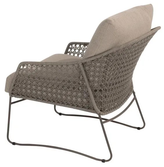 4 Seasons Outdoor Moretti loungestoel terre  Loungestoel    bruin weerbestendig