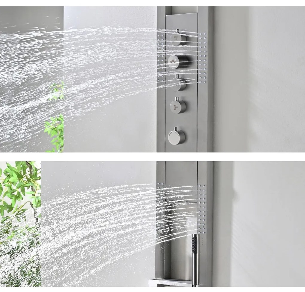 Best Design Ore Future thermostatisch douchepaneel RVS