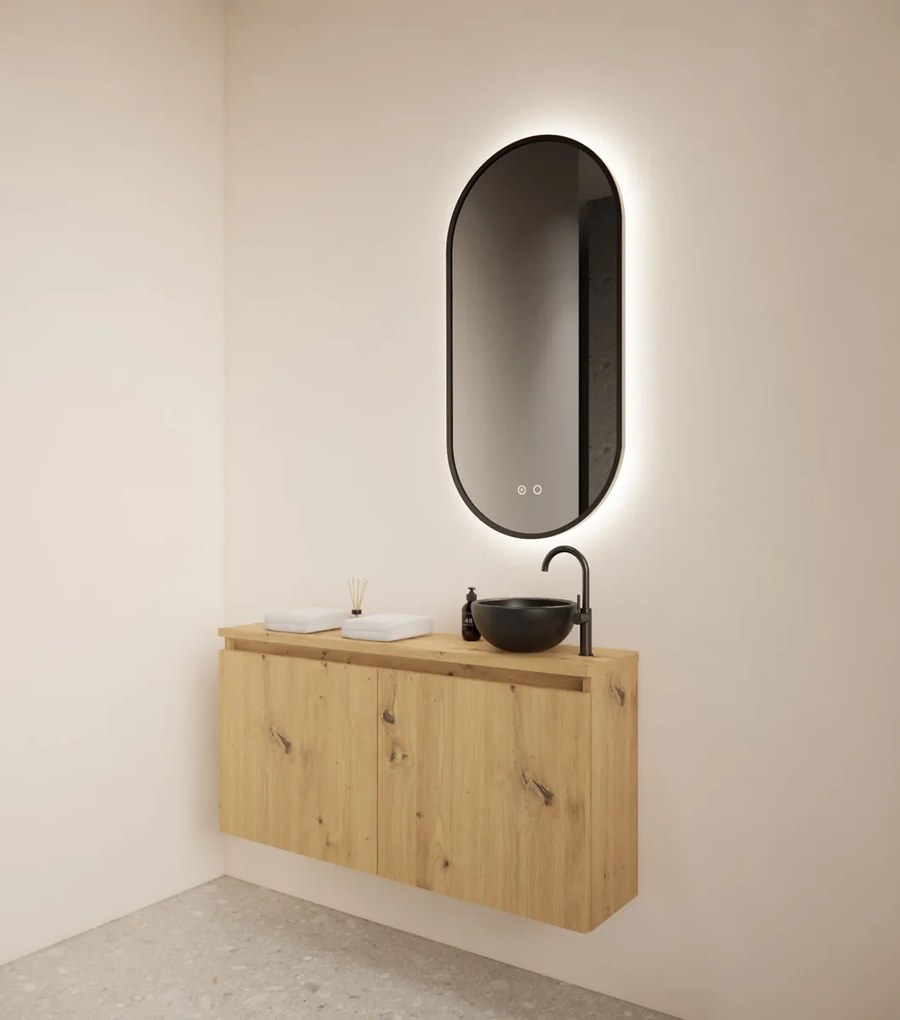 Gliss Design Echo toiletmeubel 100cm artisan eiken