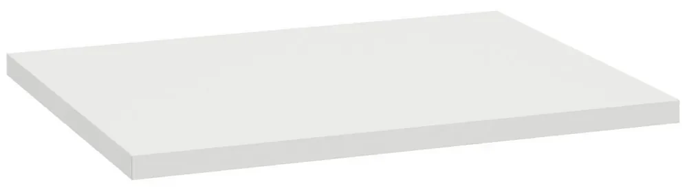 Fontana Bano toiletmeubel ribbelfront mat wit 40x22cm met glans witte waskom
