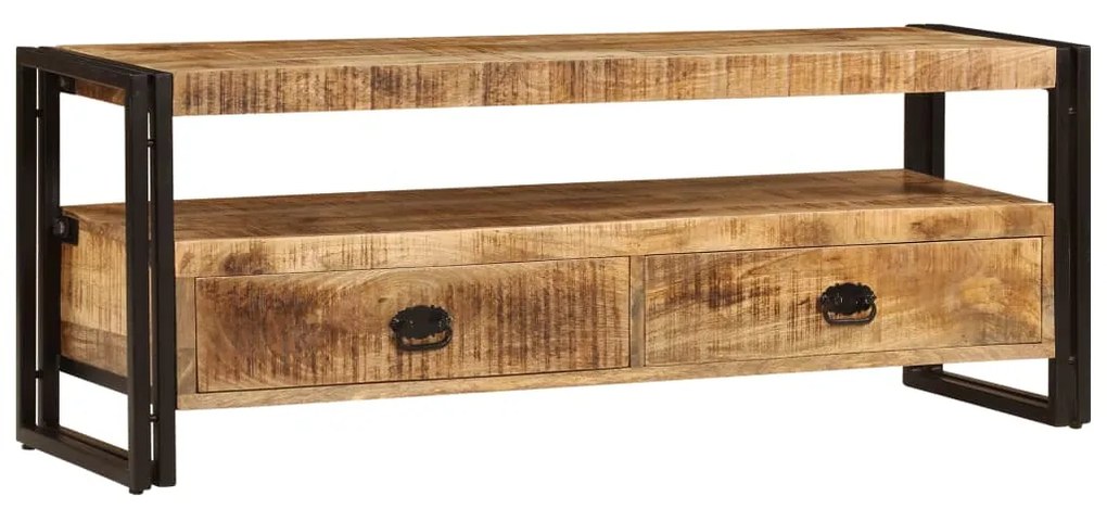vidaXL Tv-meubel 120x35x45 cm massief mangohout
