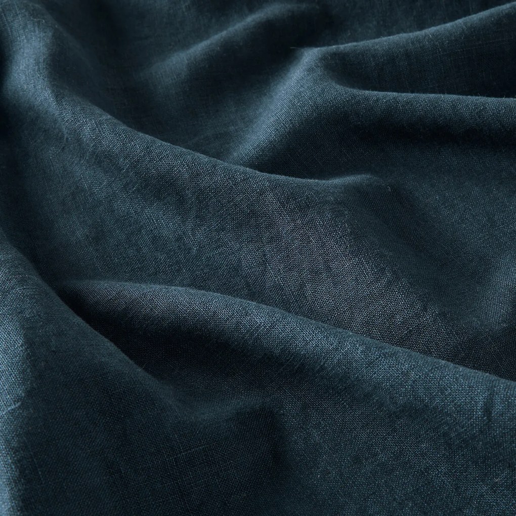 Linnen schermgordijn, met aangerimpelde bies en wave, ELBA