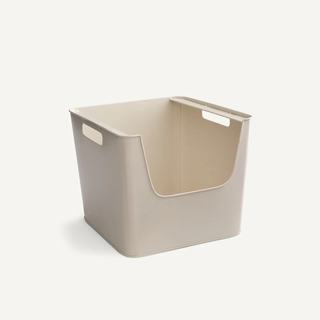 Mand in ijzer metaal L37 x H31,5 cm, Arreglo