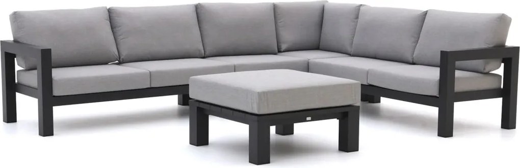 Hoek loungeset Bellagio  | 6 personen | Loungeset Grijs | Hoekbank Aluminium | Kees Smit Tuinmeubelen
