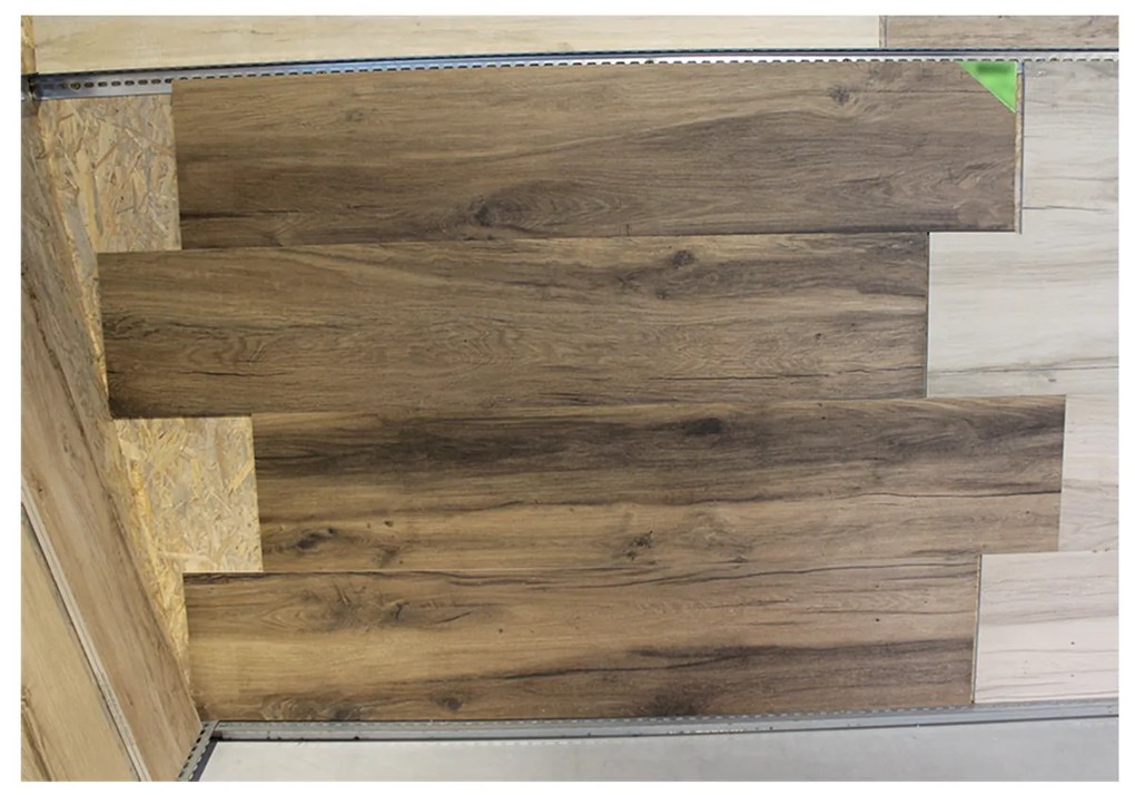 Keramisch Parket 30x150 Cm Selat Donker Bruin N43