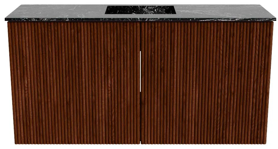 Mondiaz Joya DLux 80cm toiletmeubel ruby met wastafel faye midden zonder kraangat lava