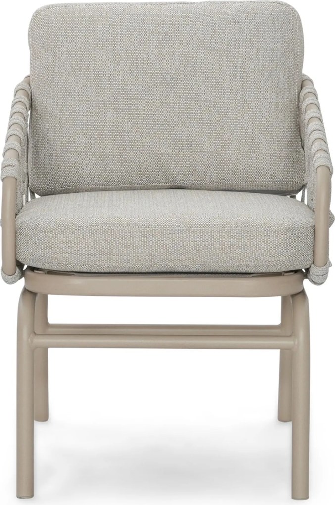 Tuinset 6 personen 220 cm Rope Taupe Lifestyle Garden Furniture Ventana/Provence