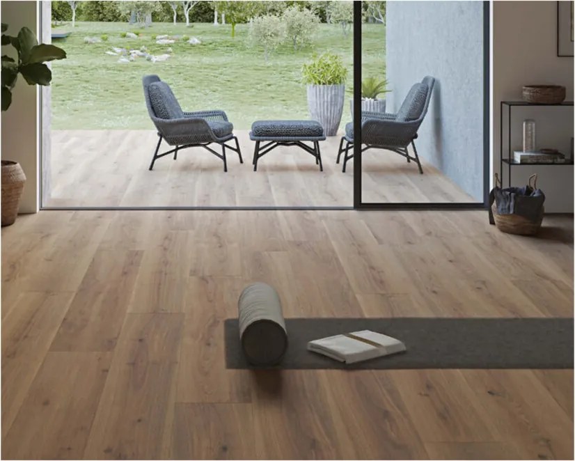 Houtlook Tegel 23x120 Cm Versace Bruin N49